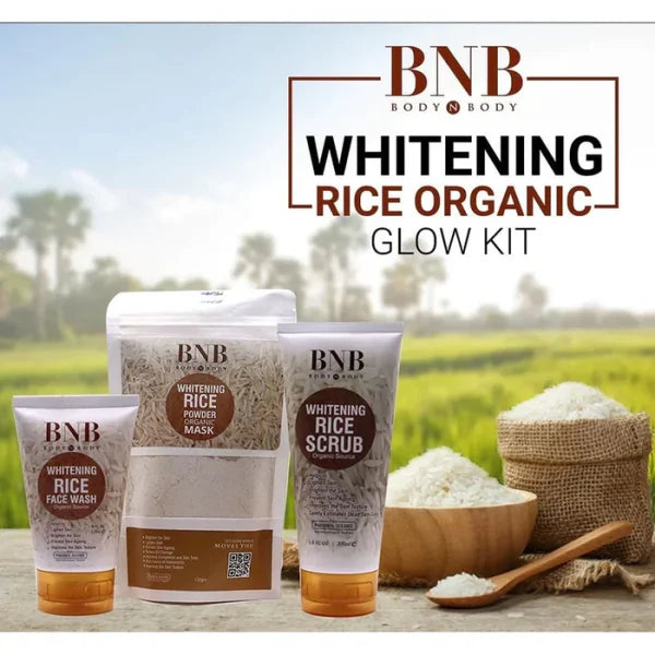 Bnb-rice Extract Brightening Skincare Kit