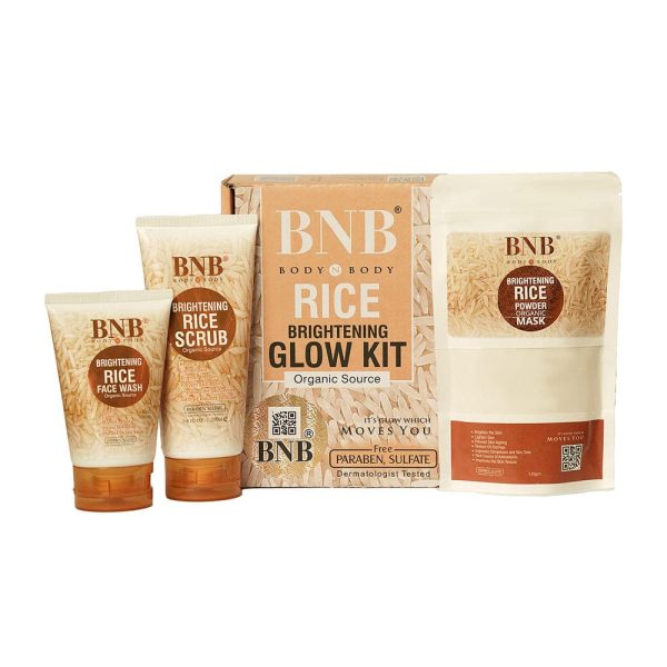 Bnb-rice Extract Brightening Skincare Kit