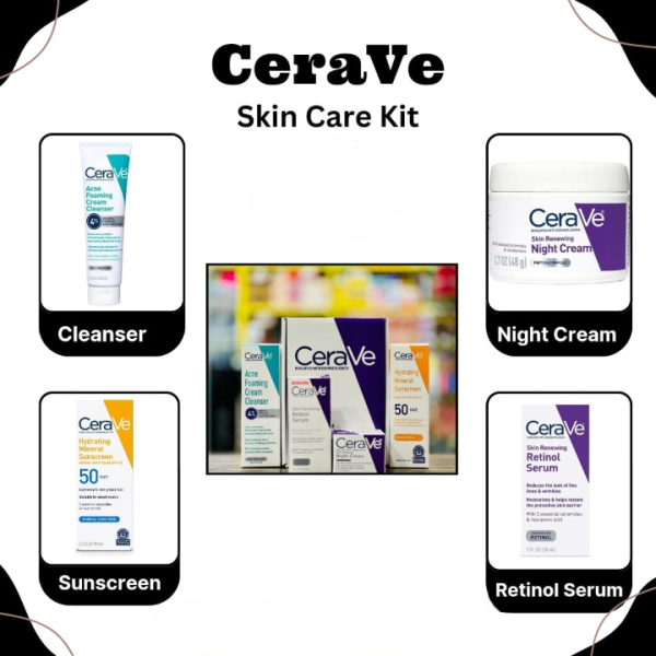 Cerave 4 In 1 Skincare Kit