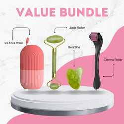 Combo Pack Marble Jade Roller ,ice Roller Facial Massage,derma Roller Pack Of 3