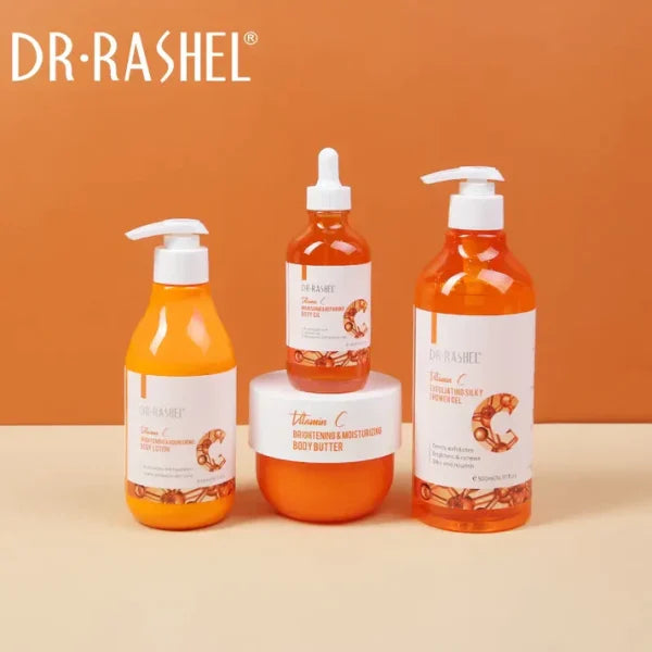 Dr.rashel Vitamin C Brightening & Nourishing 4-pieces Body Care Gift Box