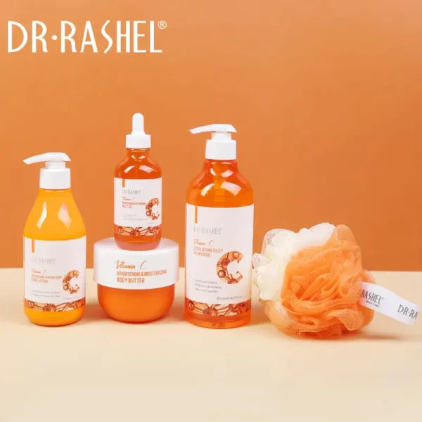 Dr.rashel Vitamin C Brightening & Nourishing 4-pieces Body Care Gift Box