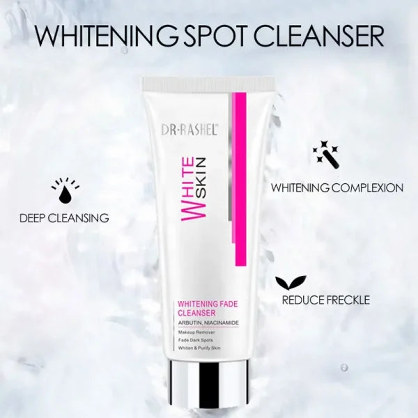 Dr.rashel Whitening Fade Cleanser | Deep Cleaning Fading Dark Spots Facial Cleansing – 80g