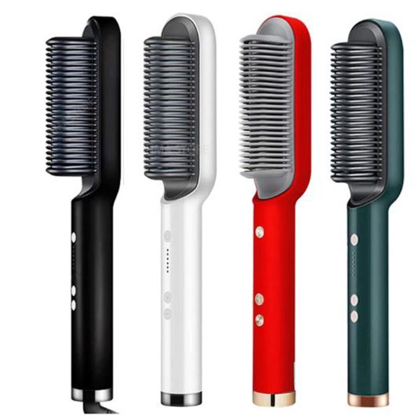 Electric Professional Hair Straightening Brush