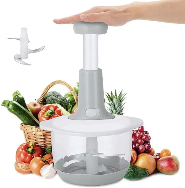 Manual Hand Push Chopper-1500 ml