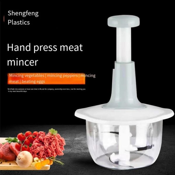 Manual Hand Push Chopper-1500 ml