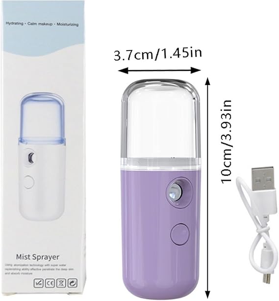 Nano Facial Mist Sprayer, 30ml Usb Charging