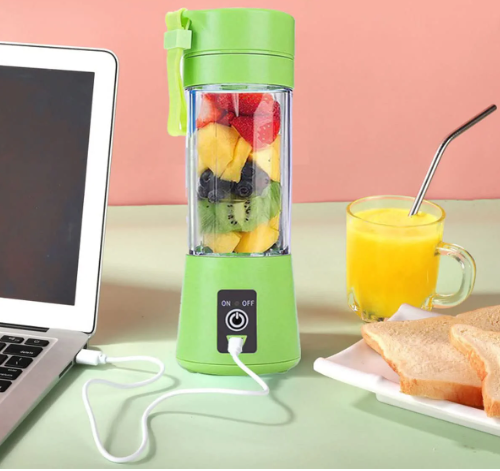 Portable Mini 6 Blade Rechargeable Juicer Blender