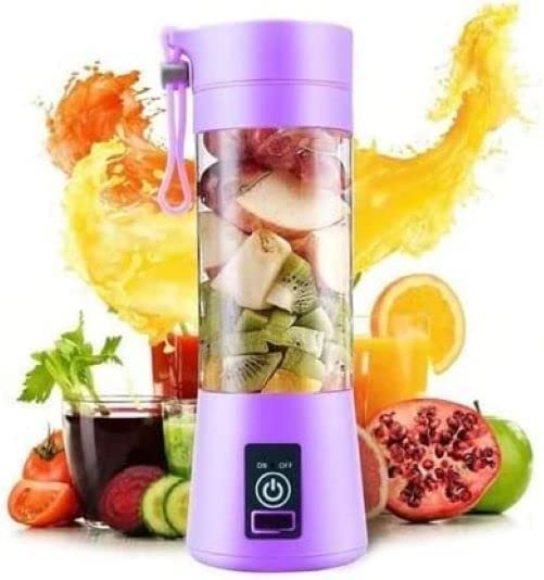 Portable Mini 6 Blade Rechargeable Juicer Blender