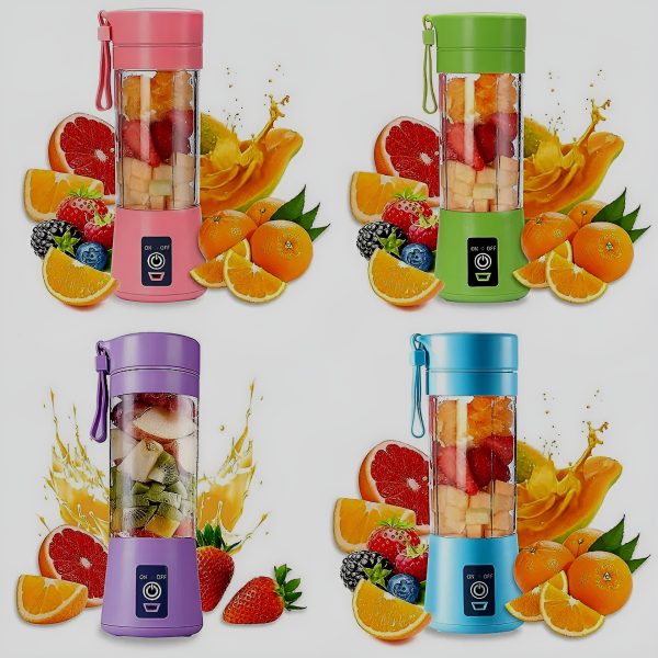 Portable Mini 6 Blade Rechargeable Juicer Blender