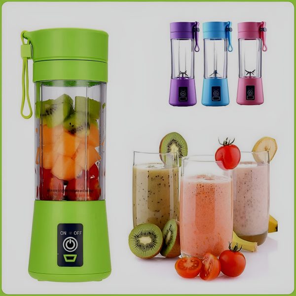 Portable Mini 6 Blade Rechargeable Juicer Blender